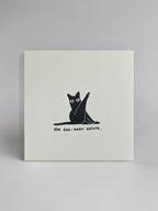 Art Print | “toe-bean salute”