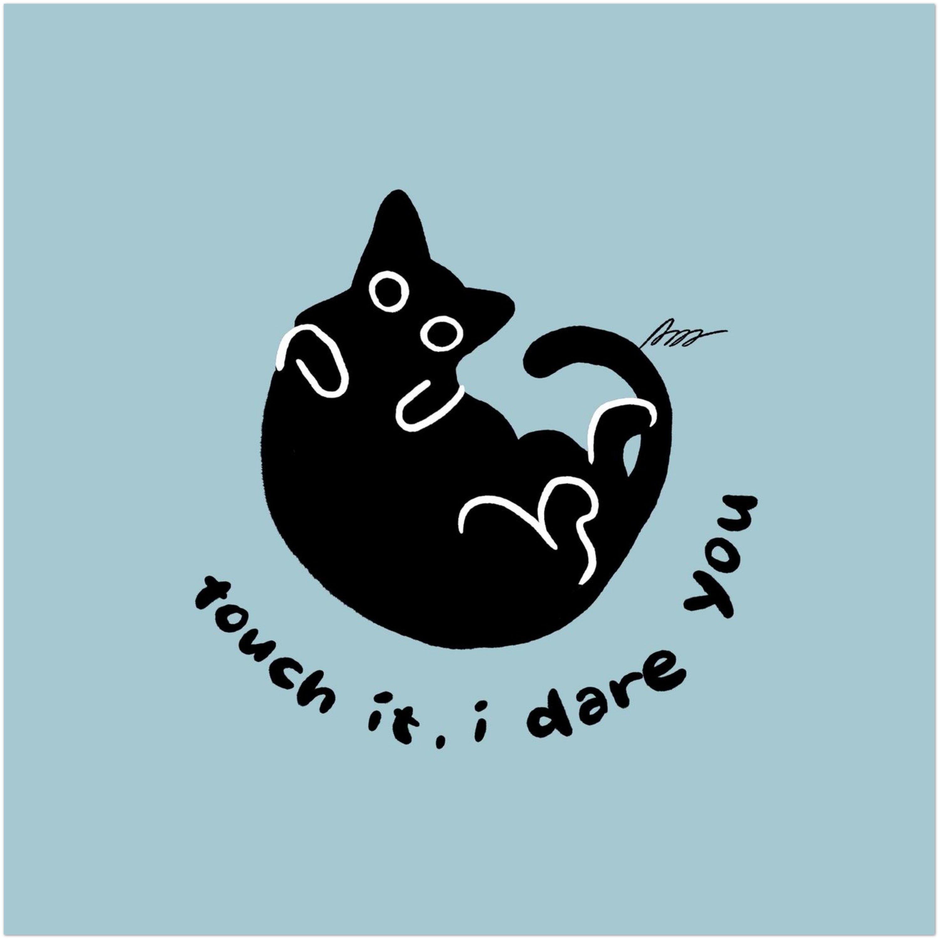 Art Print | touch it, i dare you
