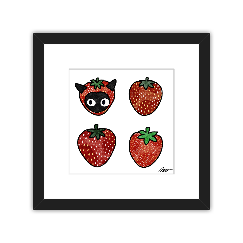 Giclee Print | Strawberries