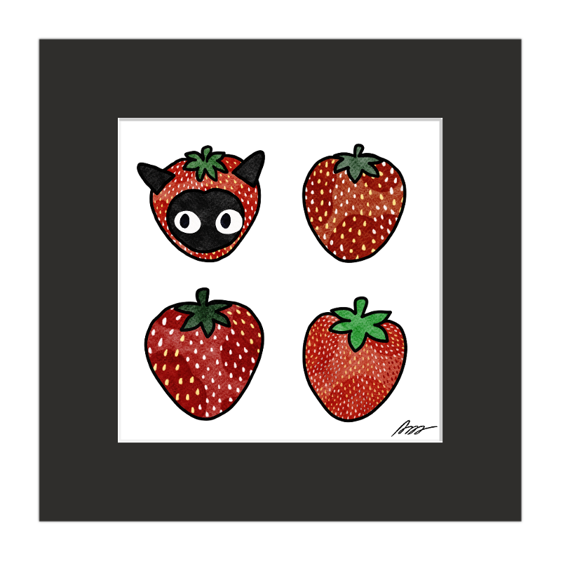 Giclee Print | Strawberries