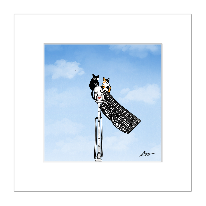 Giclee Print | Love of Cat > Love of Power